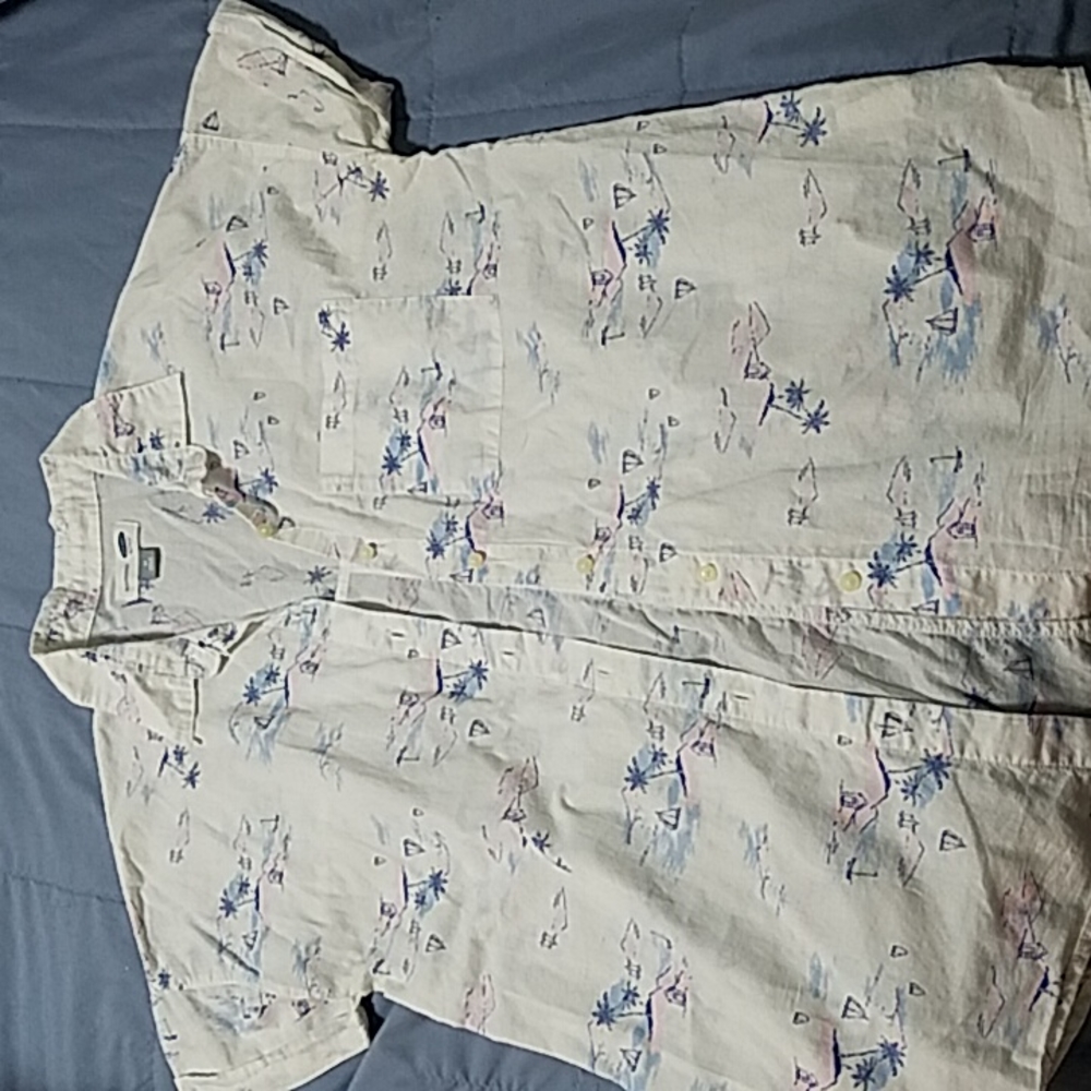 Womens Old Navy Hawaiian Blouse